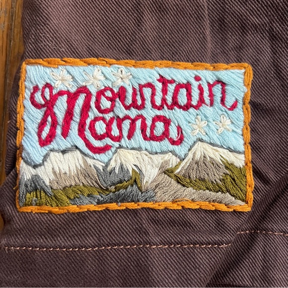 Brown Patagonia skirt mountain mama embroidery - Picture 2 of 5